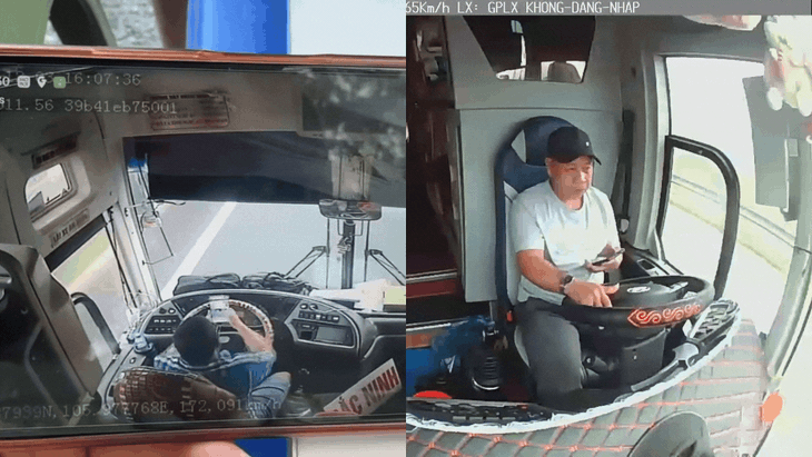 CSGT 'soi' camera hành trình phát hiện loạt tài xế coi thường tính mạng hành khách- Ảnh 2. CSGT 'soi' camera hành trình phát hiện loạt tài xế coi thường tính mạng hành khách- Ảnh 2.