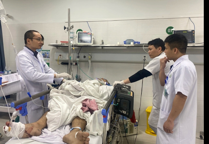 Nam thanh niên gặp tai nạn, nhập viện nguy kịch sau bữa nhậu họp lớp ngày Tết- Ảnh 1.