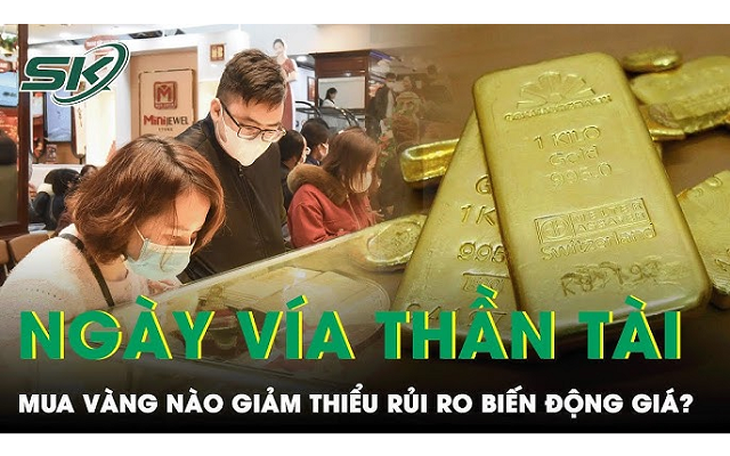 Ngày vía Thần tài nên mua vàng nhẫn hay vàng miếng SJC?