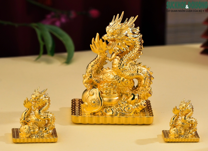 Cận cảnh linh vật chế tác tinh xảo bằng vàng ròng hút khách trước ngày vía Thần tài- Ảnh 10.