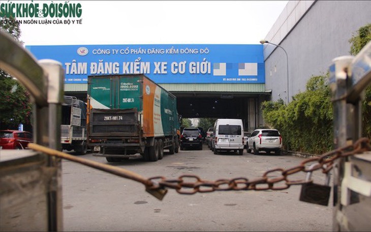 Kiểm tra ngẫu nhiên phương tiện vừa đăng kiểm tại Hà Nội