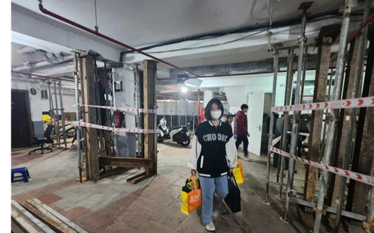 Yêu cầu kiểm định chung cư mini bị nứt khiến 60 hộ dân phải di dời