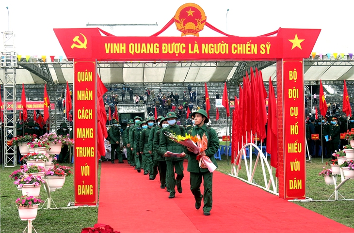 Chi tiết lịch giao nhận quân năm 2024 của 63 tỉnh, thành phố- Ảnh 1. Chi tiết lịch giao nhận quân năm 2024 của 63 tỉnh, thành phố- Ảnh 1.