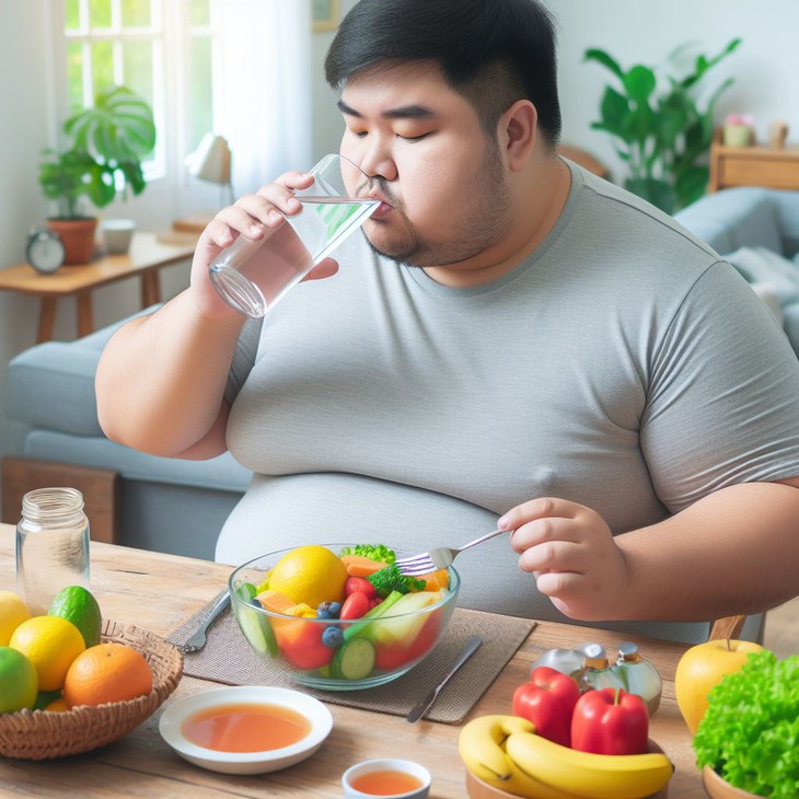 Uống nước trước bữa ăn có thực sự giúp bạn giảm cân?- Ảnh 2. Uống nước trước bữa ăn có thực sự giúp bạn giảm cân?- Ảnh 2.