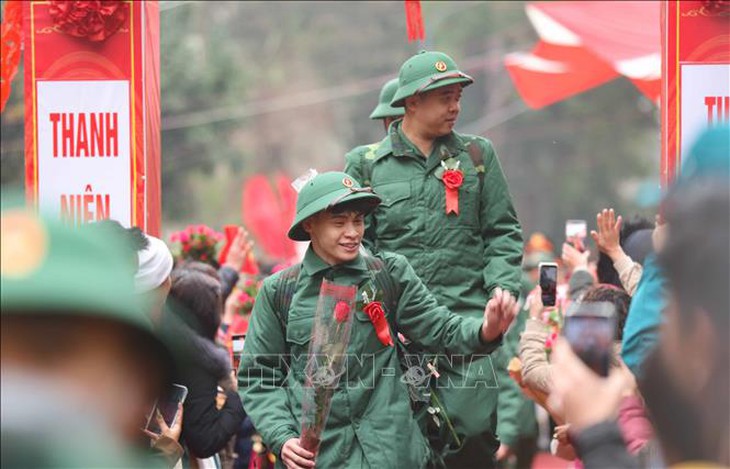Tân binh có trình độ đại học thực hiện nghĩa vụ Công an nhân dân đạt tỷ lệ cao- Ảnh 1.