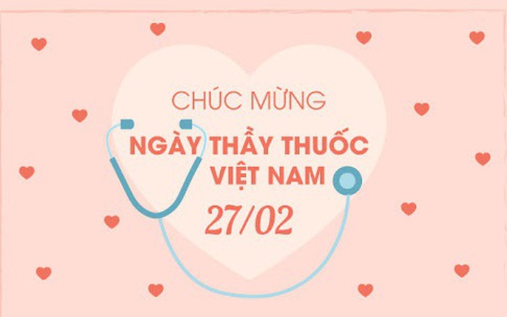 Những mẫu thiệp chúc mừng ngày Thầy thuốc Việt Nam 27/2 đẹp nhất 2024