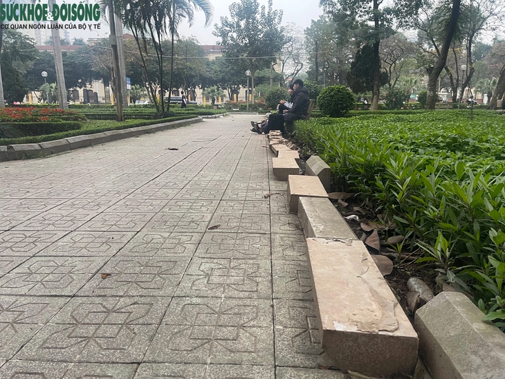 Ghế đá vườn hoa tiếp tục bị xịt sơn quảng cáo web cờ bạc, trách nhiệm của chính quyền địa phương?- Ảnh 7. Ghế đá vườn hoa tiếp tục bị xịt sơn quảng cáo web cờ bạc, trách nhiệm của chính quyền địa phương?- Ảnh 7.