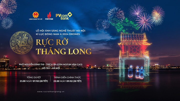 2024 thiết bị bay không người lái sẽ trình diễn ánh sáng nghệ thuật trong đêm giao thừa- Ảnh 2.