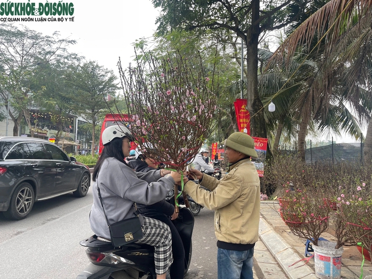 Chủ nhật cuối năm, người dân đi sắm Tết, siêu thị chật cứng, hàng hoa tất bật- Ảnh 6.