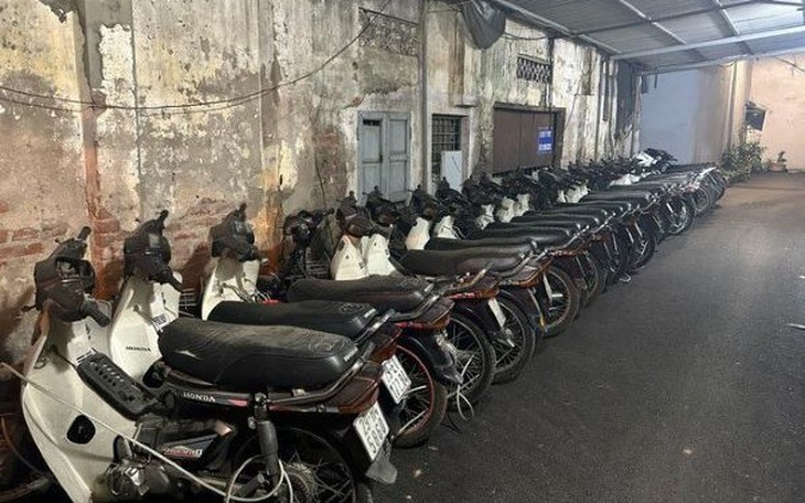 Triệt phá đường dây trộm cắp tiêu thụ hàng chục xe máy