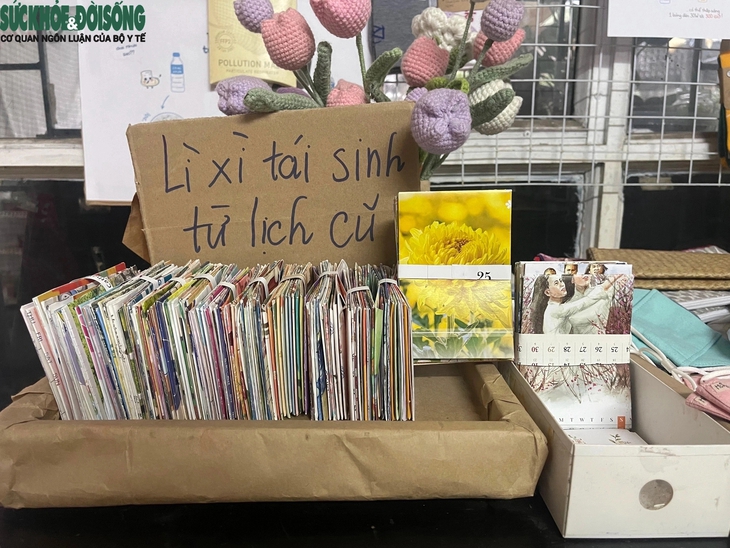 Bao lì xì 'tái sinh' từ lịch cũ- Ảnh 1.