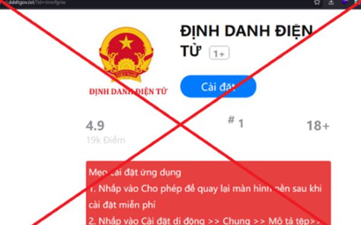 4 khuyến cáo tránh "mắc bẫy" đối tượng giả danh công an lừa cài đặt ứng dụng VNeID- Ảnh 1.