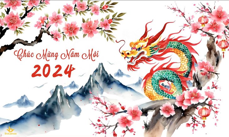Những lời chúc Tết Giáp Thìn 2024 hay và ý nghĩa nhất- Ảnh 1.