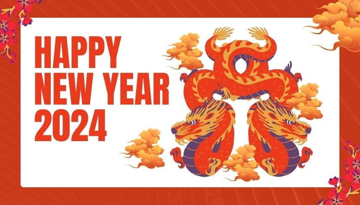 Những mẫu thiệp chúc Tết Giáp Thìn 2024 online đẹp nhất- Ảnh 6.