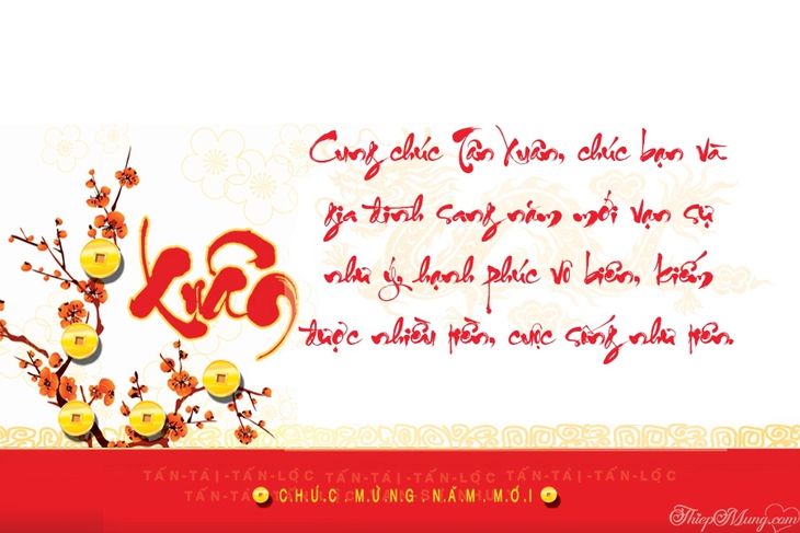 Những mẫu thiệp chúc Tết Giáp Thìn 2024 online đẹp nhất- Ảnh 17.