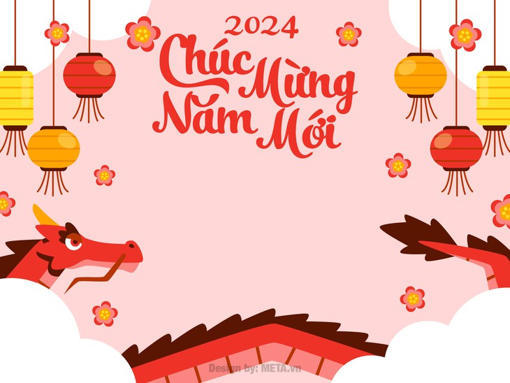 Những mẫu thiệp chúc Tết Giáp Thìn 2024 online đẹp nhất- Ảnh 20.