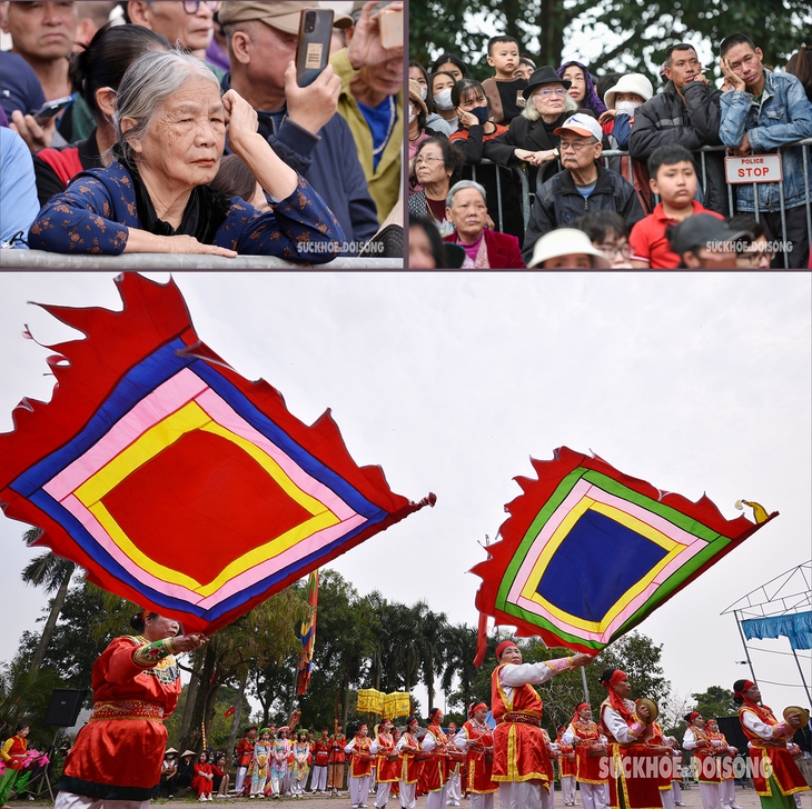 Người đóng giả trâu trong hội thi cày kén rể- Ảnh 1.