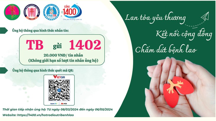 Chung tay hỗ trợ người bệnh lao nghèo, thực hiện mục tiêu 'Chấm dứt bệnh lao tại Việt Nam'- Ảnh 2. Chung tay hỗ trợ người bệnh lao nghèo, thực hiện mục tiêu 'Chấm dứt bệnh lao tại Việt Nam'- Ảnh 2.