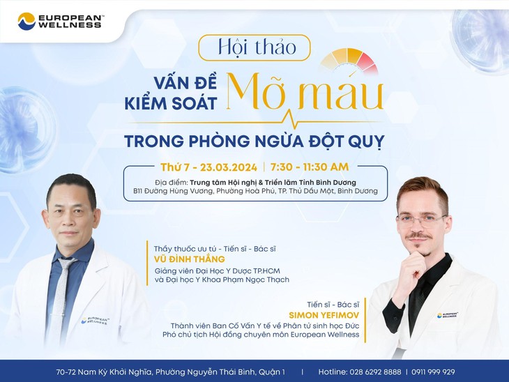 Hé lộ dàn chuyên gia y khoa thế giới sẽ xuất hiện tại Hội thảo về đột quỵ tại Bình Dương- Ảnh 1.