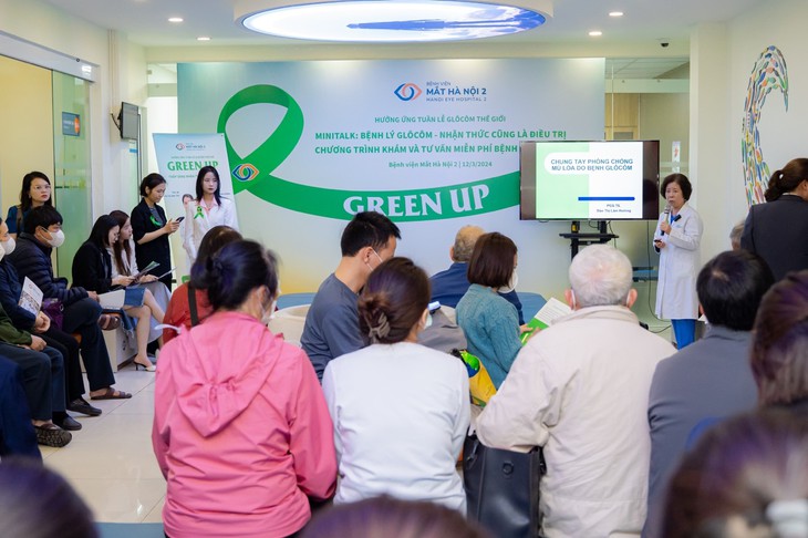 Bệnh viện Mắt Hà Nội 2 hưởng ứng tuần lễ Glôcôm thế giới- Ảnh 2.