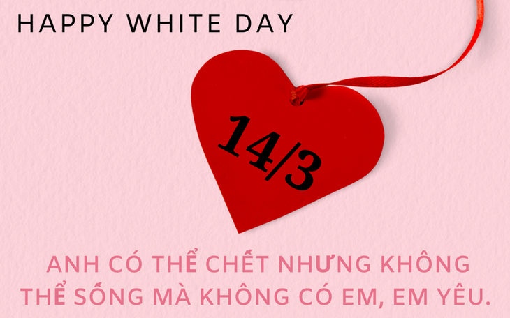 Những mẫu thiệp Valentine trắng 14/3 online đẹp nhất 2024