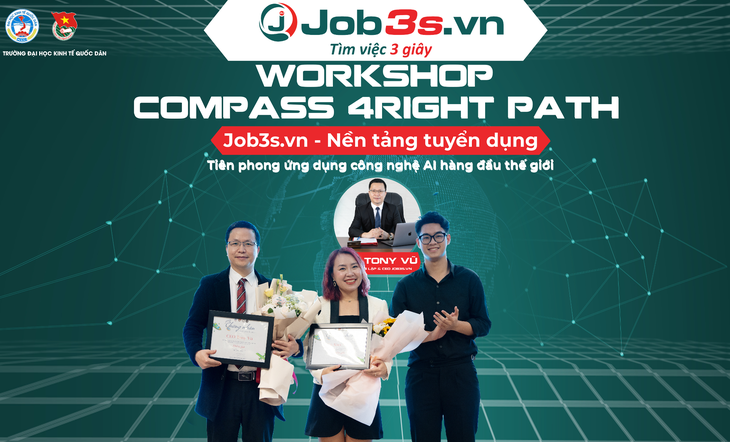 CEO của Job3s.vn - Vị diễn giả đặc biệt tại trường ĐH Kinh Tế Quốc Dân- Ảnh 2. CEO của Job3s.vn - Vị diễn giả đặc biệt tại trường ĐH Kinh Tế Quốc Dân- Ảnh 2.