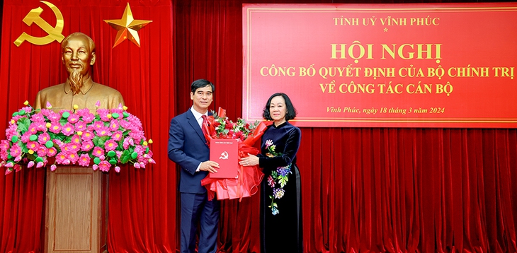 Ông Dương Văn An được điều động giữ chức Bí thư Vĩnh Phúc- Ảnh 1. Ông Dương Văn An được điều động giữ chức Bí thư Vĩnh Phúc- Ảnh 1.