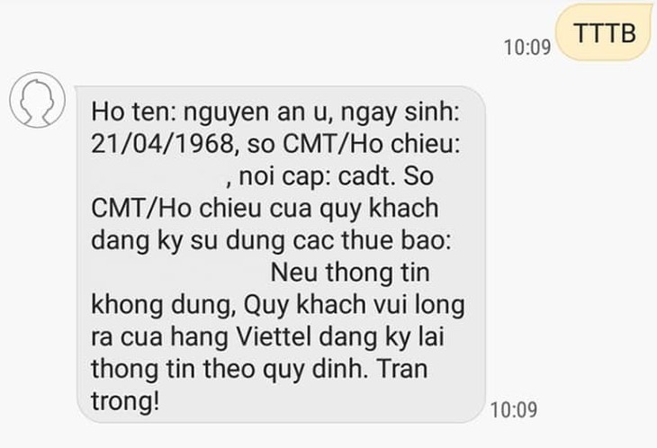 Cách kiểm tra đã đăng ký bao nhiêu SIM bằng căn cước công dân- Ảnh 1.