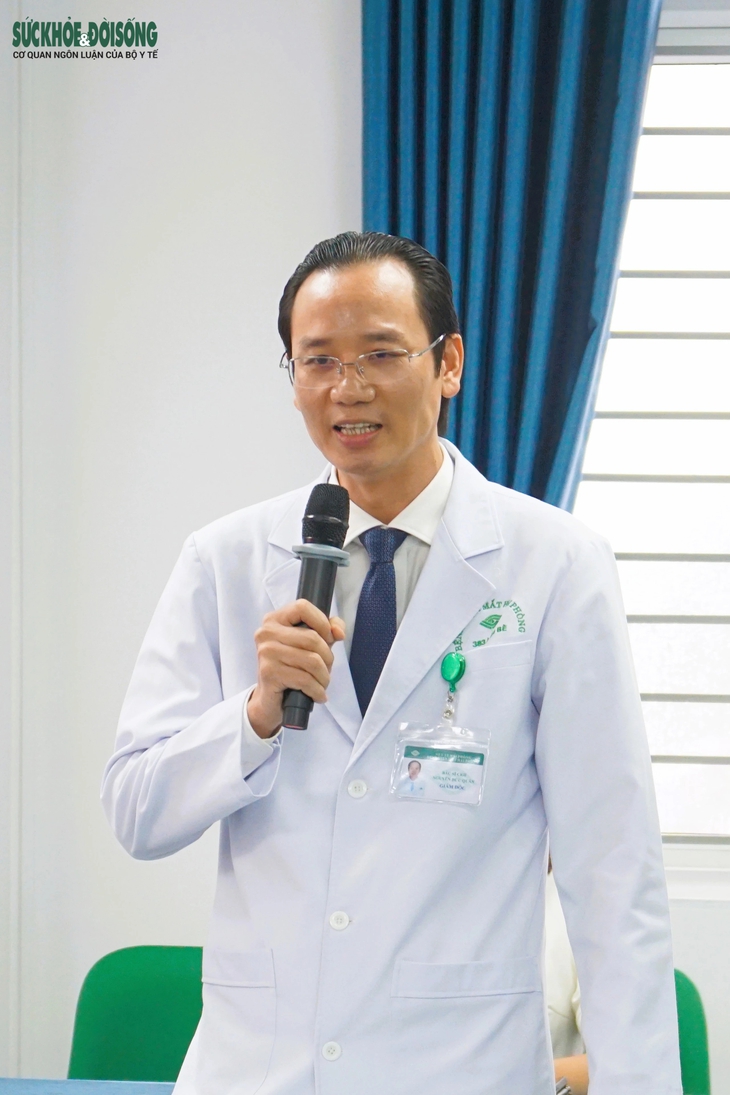 Hải Phòng: Phẫu thuật miễn phí cho bệnh nhân mắc bệnh lý dịch kính - võng mạc- Ảnh 1.