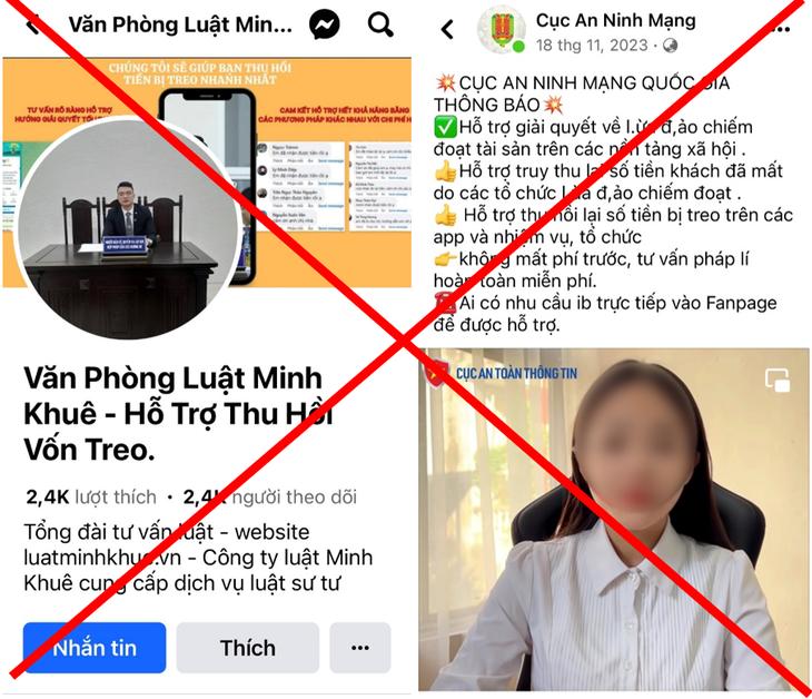 Nhờ văn phòng luật sư trên mạng lấy lại tiền bị lừa, người phụ nữ bất ngờ mất hơn 800 triệu- Ảnh 1.