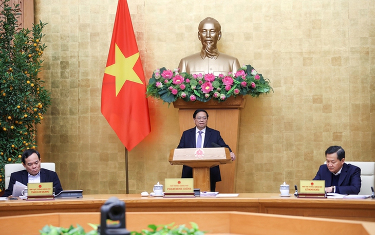 Thủ tướng chủ trì Phiên họp Chính phủ thường kỳ tháng 2/2024 để thảo luận nhiều nội dung quan trọng- Ảnh 2. Thủ tướng chủ trì Phiên họp Chính phủ thường kỳ tháng 2/2024 để thảo luận nhiều nội dung quan trọng- Ảnh 2.