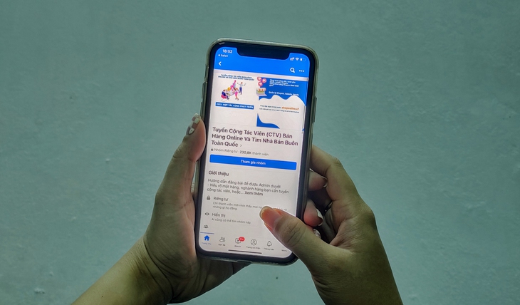 Làm cộng tác viên online bị lừa hơn 240 triệu đồng- Ảnh 1.