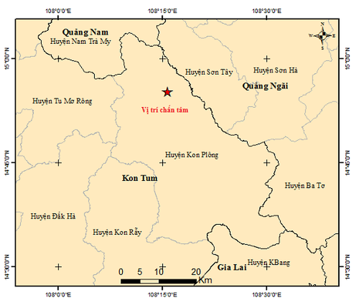 Động đất liên tiếp ở Kon Tum khiến người dân bất an, lo lắng- Ảnh 2.
