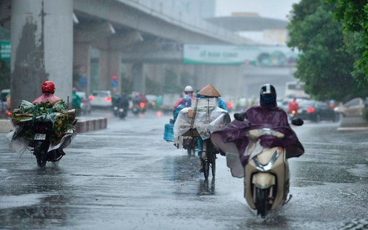 Miền Bắc đón mưa nhỏ, mưa phùn vào cuối tuần