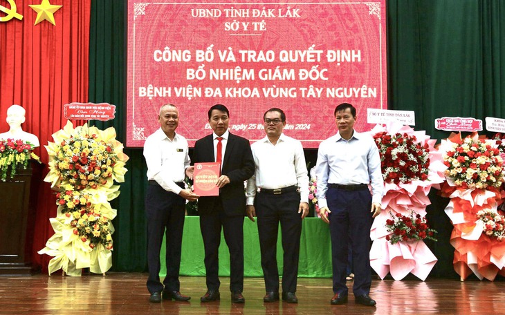 Bệnh viện Đa khoa vùng Tây Nguyên có tân Giám đốc