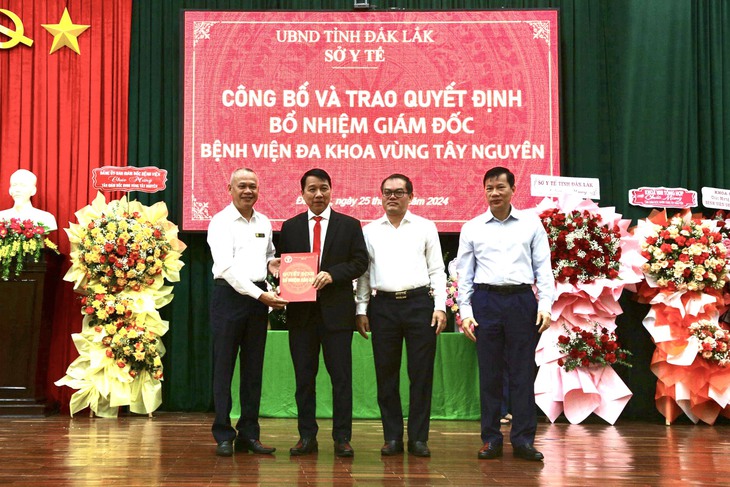 Bệnh viện Đa khoa vùng Tây Nguyên có tân Giám đốc- Ảnh 1.