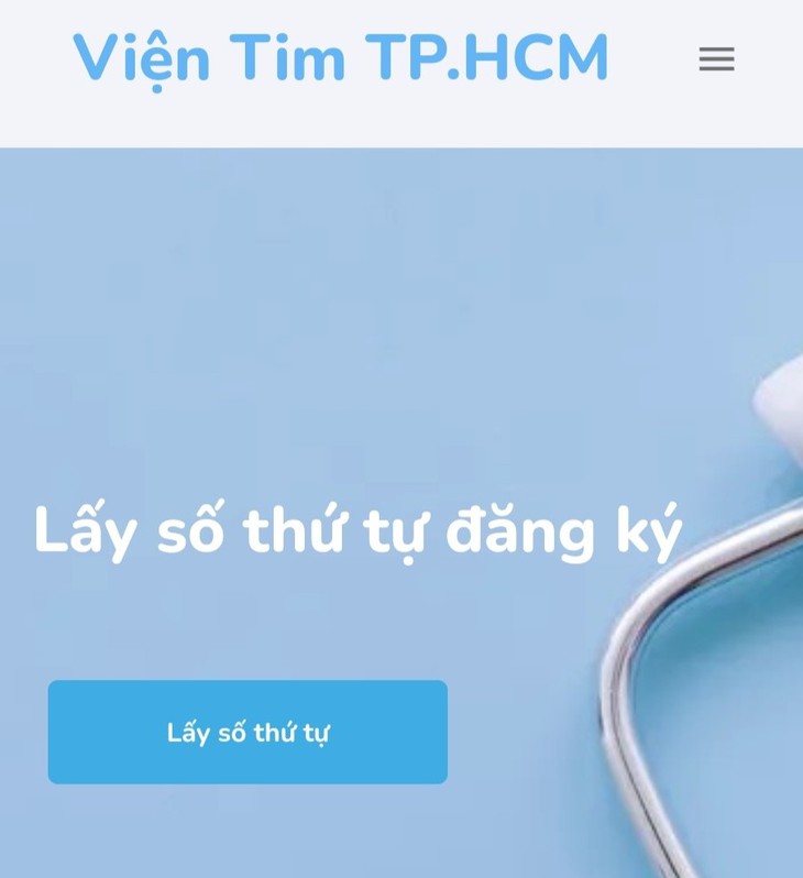 Lượt đăng ký khám trực tuyến tăng đột biến, Viện Tim TPHCM đóng trang web do nghi bị tấn công- Ảnh 1. Lượt đăng ký khám trực tuyến tăng đột biến, Viện Tim TPHCM đóng trang web do nghi bị tấn công- Ảnh 1.