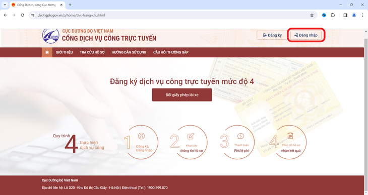 Hướng dẫn chi tiết đổi giấy phép lái xe ô tô online mới nhất 2024- Ảnh 1. Hướng dẫn chi tiết đổi giấy phép lái xe ô tô online mới nhất 2024- Ảnh 1.