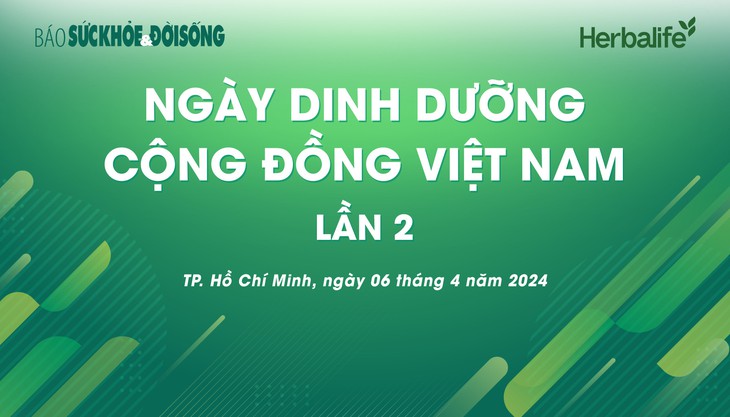 Đón chờ 'Ngày dinh dưỡng cộng đồng Việt Nam' lần 2 ngày 6/4 tại Công viên Tao Đàn, TPHCM- Ảnh 1. Đón chờ 'Ngày dinh dưỡng cộng đồng Việt Nam' lần 2 ngày 6/4 tại Công viên Tao Đàn, TPHCM- Ảnh 1.