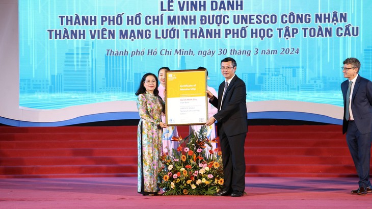 TPHCM gia nhập Mạng lưới thành phố học tập toàn cầu- Ảnh 2.