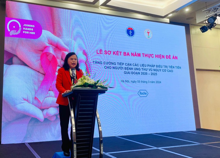 Lý do tỷ lệ người bệnh ung thư vú ở nước ta phát hiện sớm tăng lên 75%- Ảnh 1.