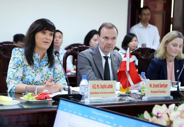 Đoàn công tác của Bộ Nội vụ và Y tế Đan Mạch thăm, làm việc tại Thái Bình- Ảnh 1.