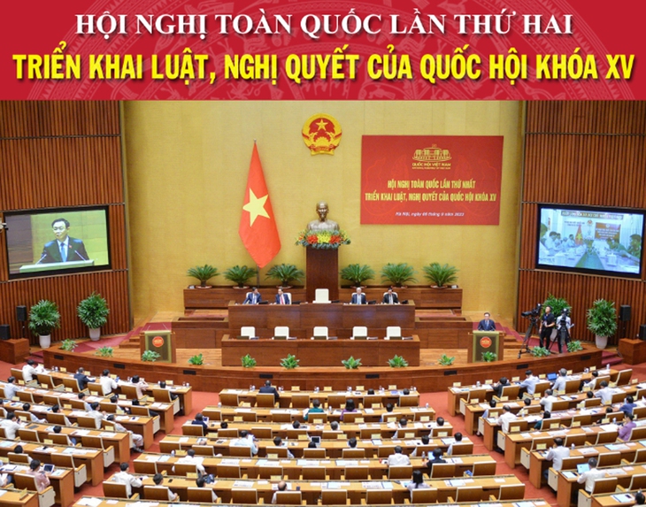 Sáng mai, UBTVQH tổ chức Hội nghị toàn quốc lần thứ 2 triển khai luật, nghị quyết- Ảnh 1.
