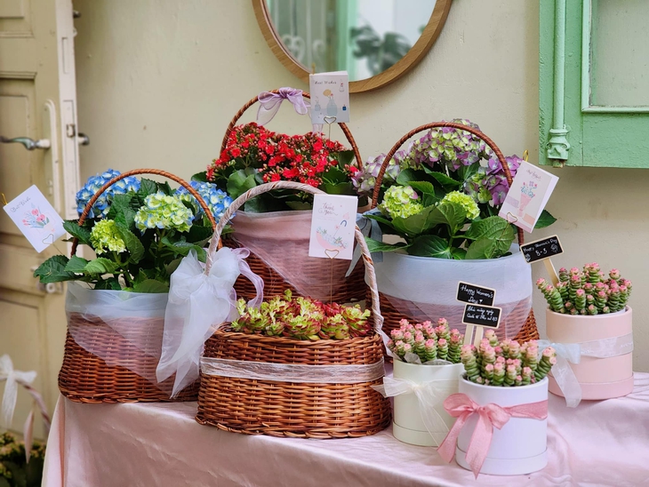 Hoa kết hợp bánh kem: Set quà tặng vừa túi tiền, 'cháy' hàng dịp 8/3- Ảnh 7. Hoa kết hợp bánh kem: Set quà tặng vừa túi tiền, 'cháy' hàng dịp 8/3- Ảnh 7.