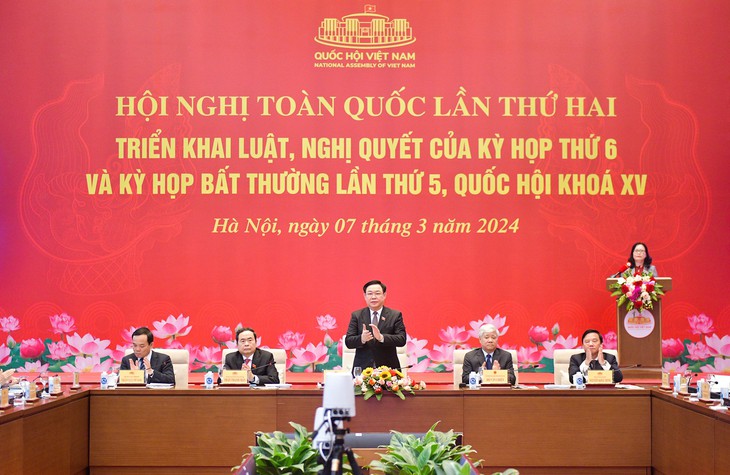 Quán triệt những điểm mới, nội dung trọng tâm của 9 luật và 10 nghị quyết được Quốc hội thông qua- Ảnh 1. Quán triệt những điểm mới, nội dung trọng tâm của 9 luật và 10 nghị quyết được Quốc hội thông qua- Ảnh 1.