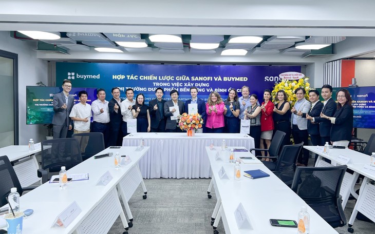 Buymed hợp tác chiến lược với Sanofi Việt Nam- Ảnh 1.