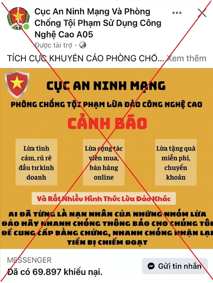 Thủ đoạn giả danh Cục An ninh mạng hỗ trợ lấy lại tiền lừa đảo- Ảnh 1.