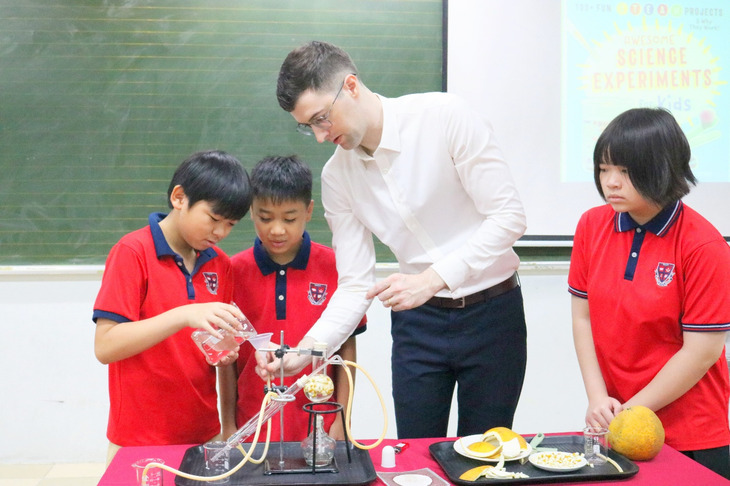 Pascal School: Chú trọng giáo dục sáng tạo, đẩy mạnh ứng dụng công nghệ thông tin, chuyển đổi số trong dạy học- Ảnh 1. Pascal School: Chú trọng giáo dục sáng tạo, đẩy mạnh ứng dụng công nghệ thông tin, chuyển đổi số trong dạy học- Ảnh 1.