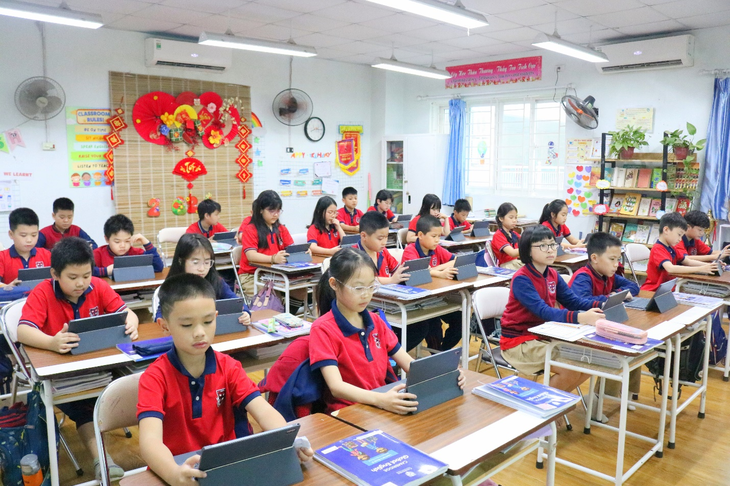 Pascal School: Chú trọng giáo dục sáng tạo, đẩy mạnh ứng dụng công nghệ thông tin, chuyển đổi số trong dạy học- Ảnh 4. Pascal School: Chú trọng giáo dục sáng tạo, đẩy mạnh ứng dụng công nghệ thông tin, chuyển đổi số trong dạy học- Ảnh 4.