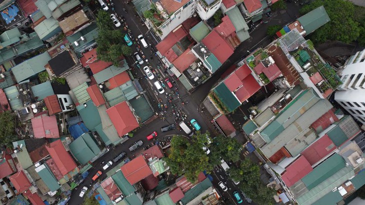 Lý do tuyến đường nội thành Hà Nội dài 2,2km làm 7 năm chưa xong - Ảnh 3. Lý do tuyến đường nội thành Hà Nội dài 2,2km làm 7 năm chưa xong - Ảnh 3.